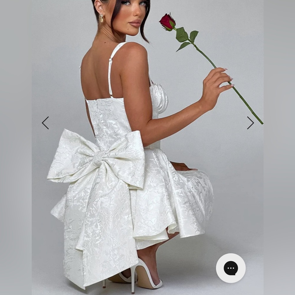 Bustier dress with Bow (SOLD)